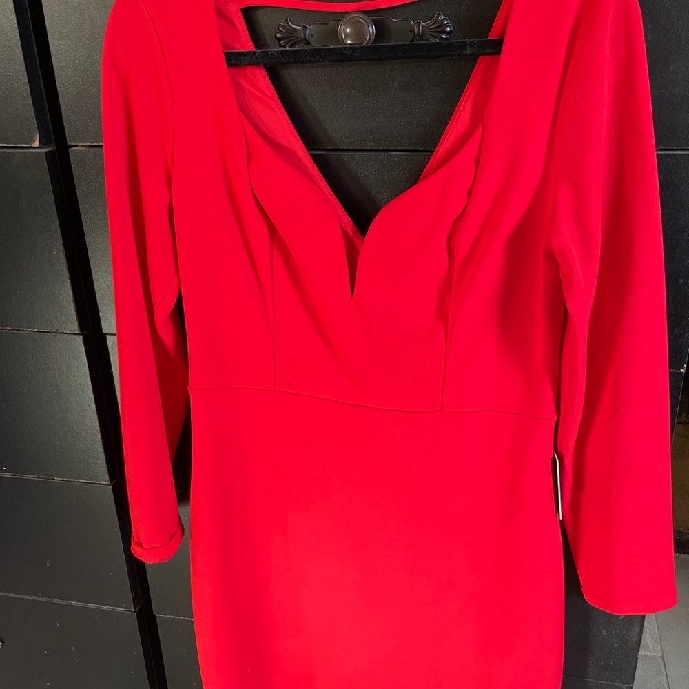 Red express dress